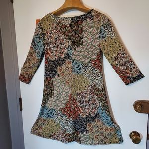 MKS Petite Print Dress, sz M